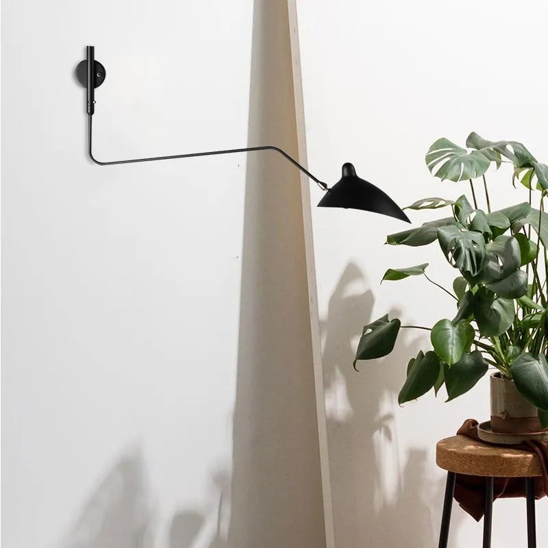 Industrial Duckbill Design LED Bedroom Wall Lamp S16
