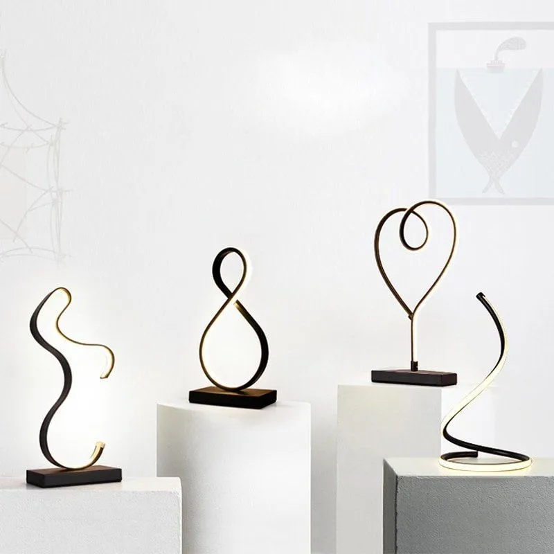 Geometric Figure Desk Light