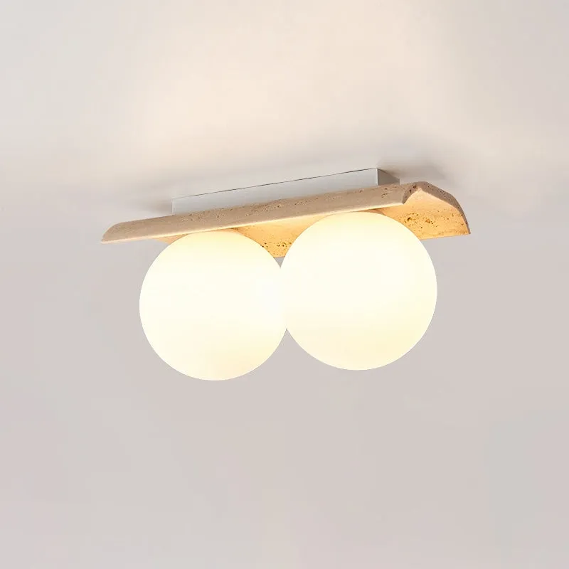Bianca Globe Ceiling Lamp D689