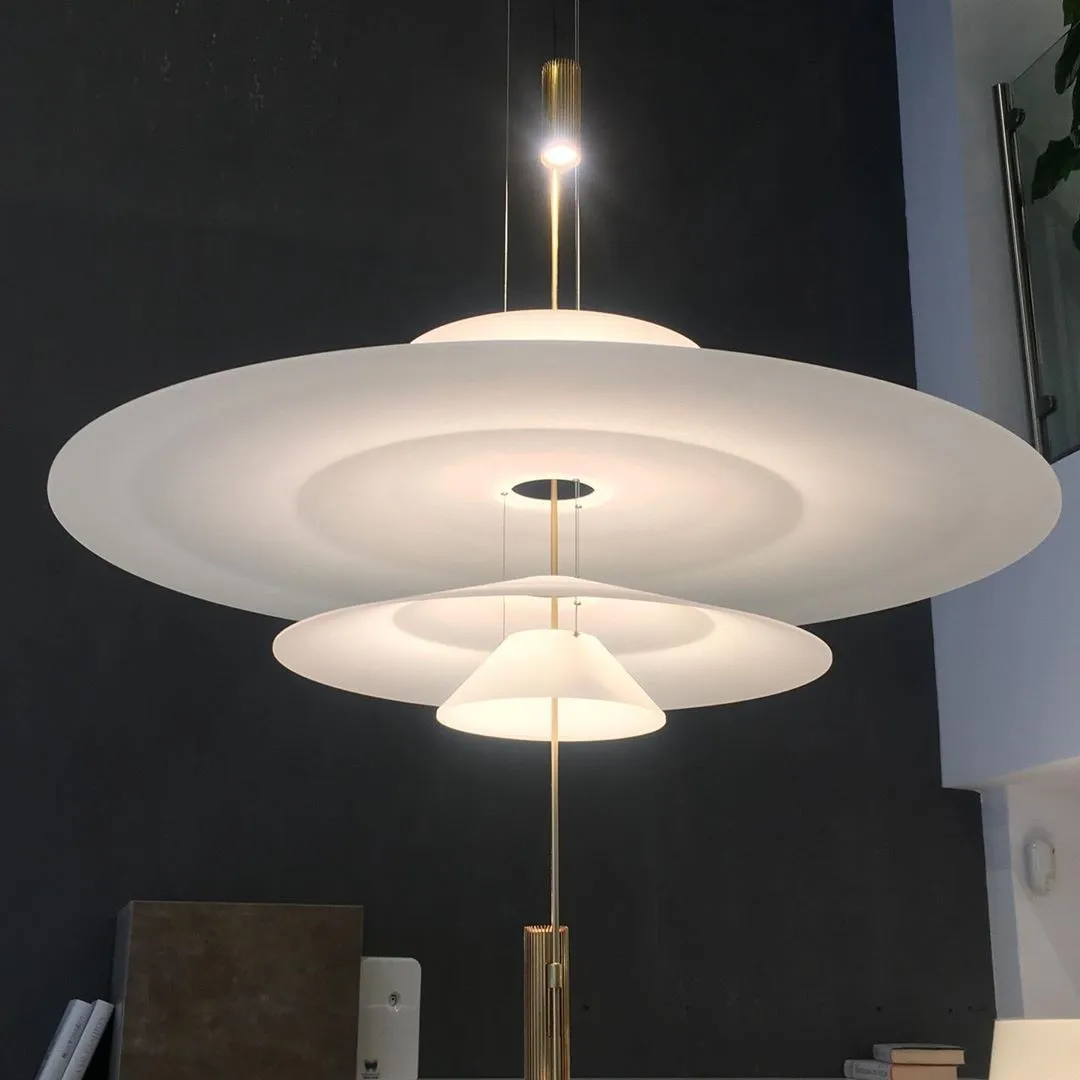 Modern LED Multi Layers Pendant Light For Dining Room