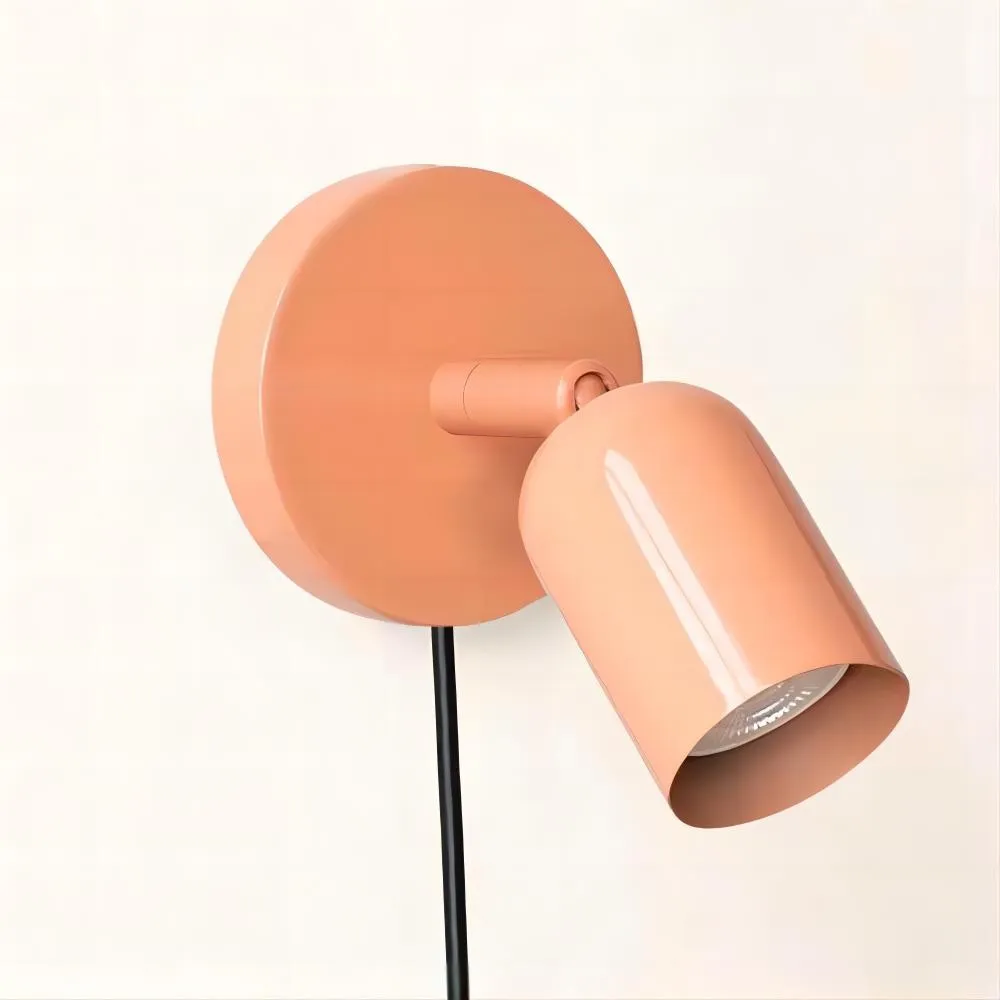 Modern Cylinder Rotatable Macaron Wall Light S135