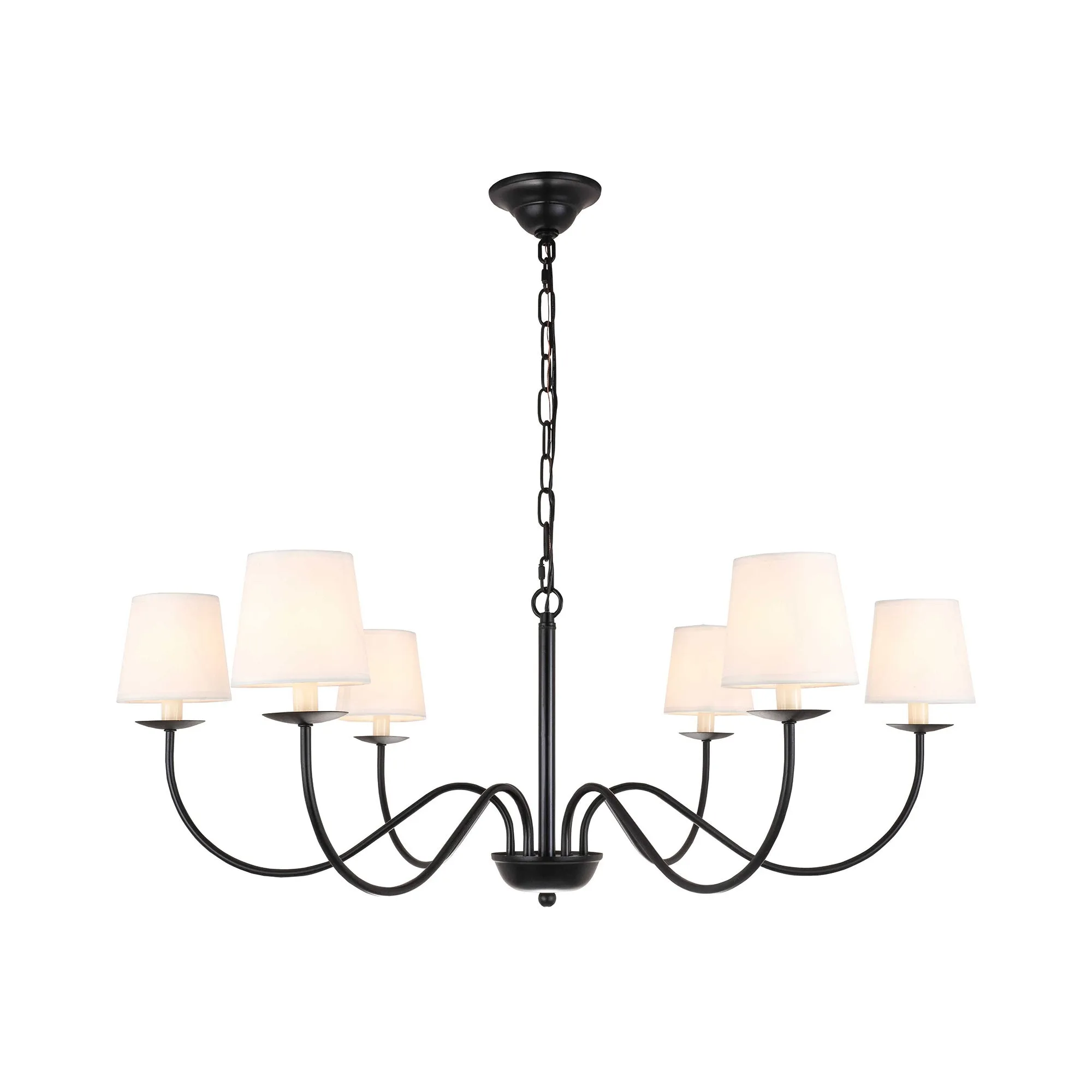 Eclipse Brass Chandelier D512