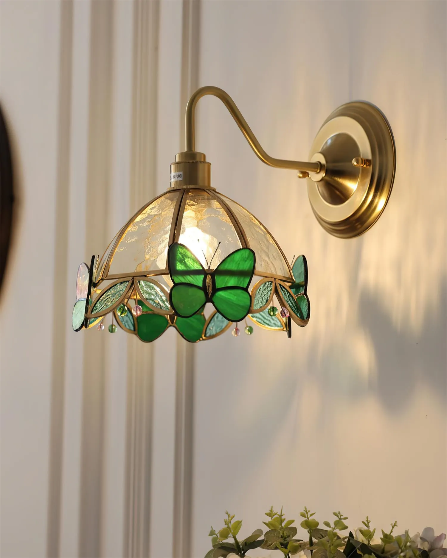 Butterfly Jewel Wall Lamp D240