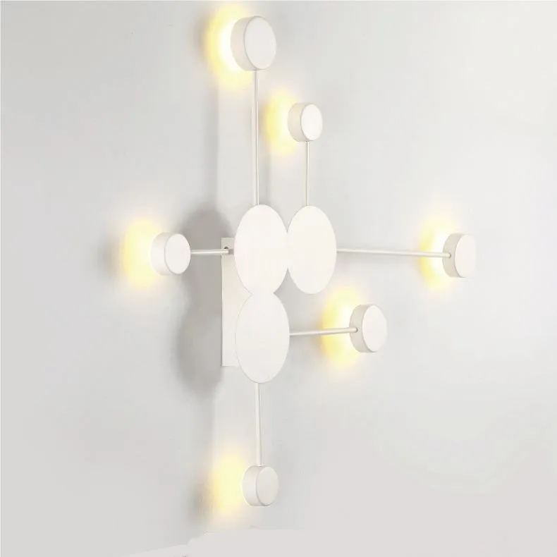 Modern Art Circle Linear LED Wall Light S102