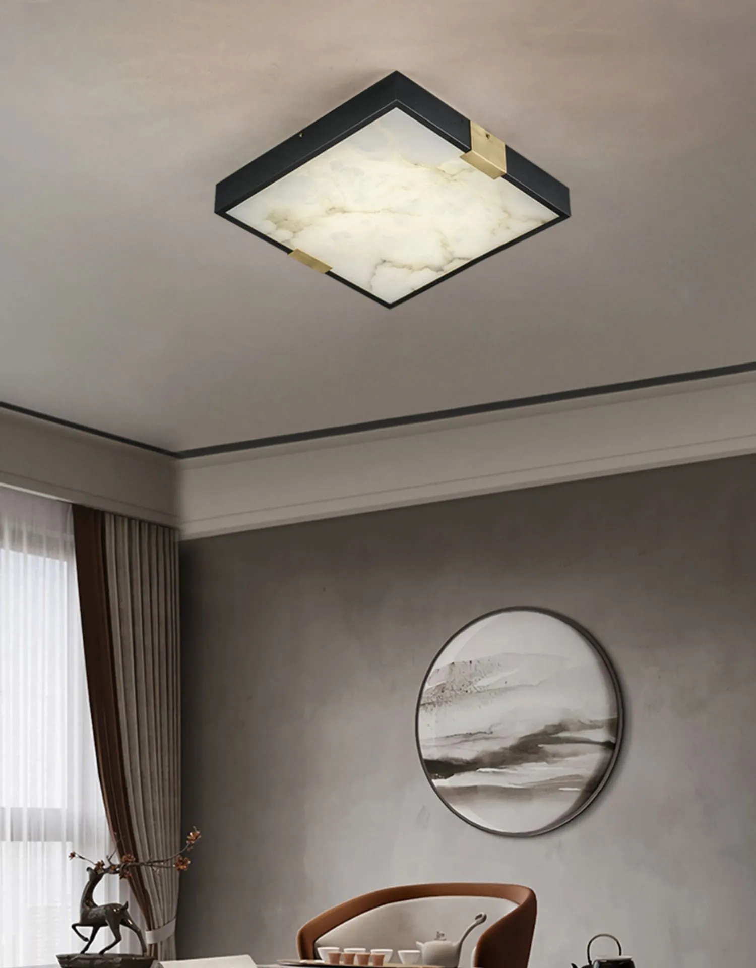Lucien Alabaster Ceiling Light D432