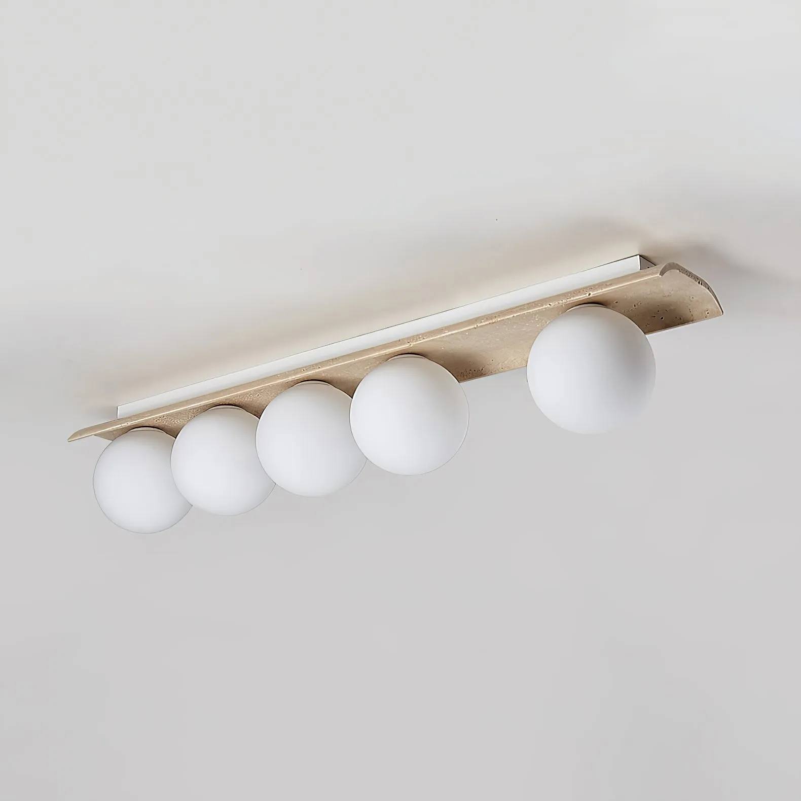 Bianca Globe Ceiling Lamp D689