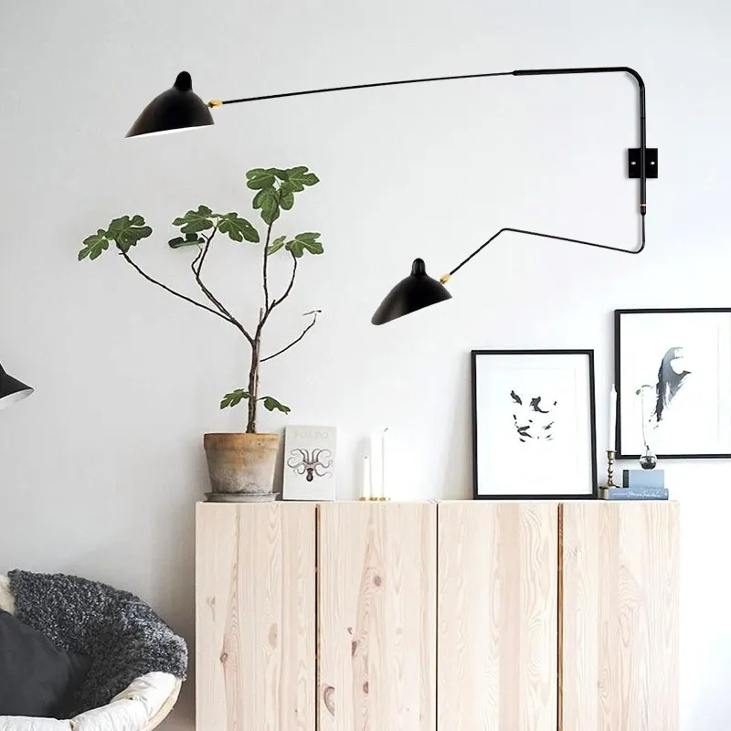 Industrial Duckbill Design LED Bedroom Wall Lamp S16