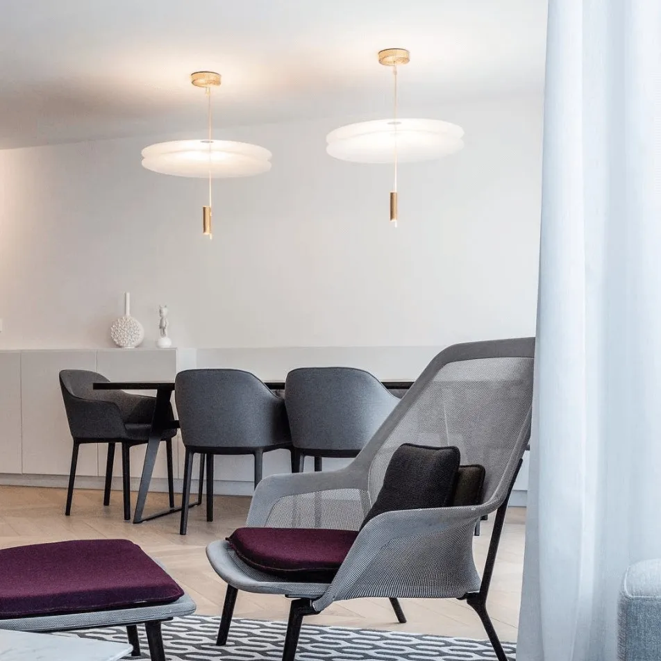 Modern LED Multi Layers Pendant Light For Dining Room