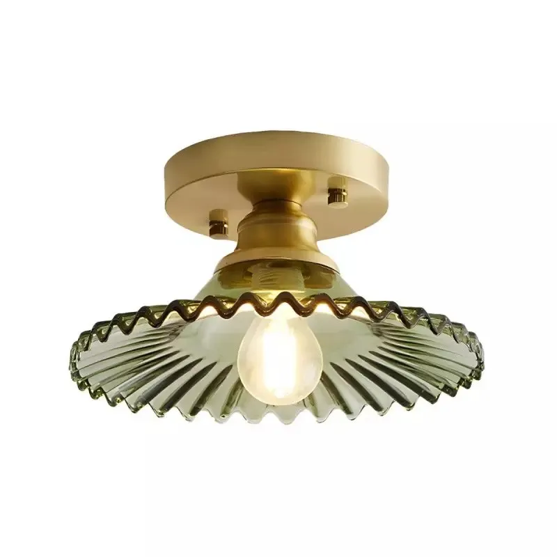 Japanese Retro Glass Ceiling Lamp S60