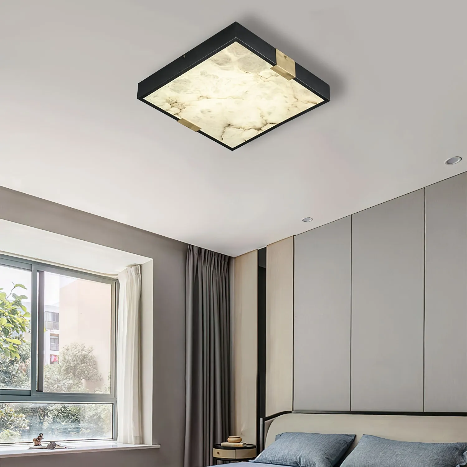 Lucien Alabaster Ceiling Light D432