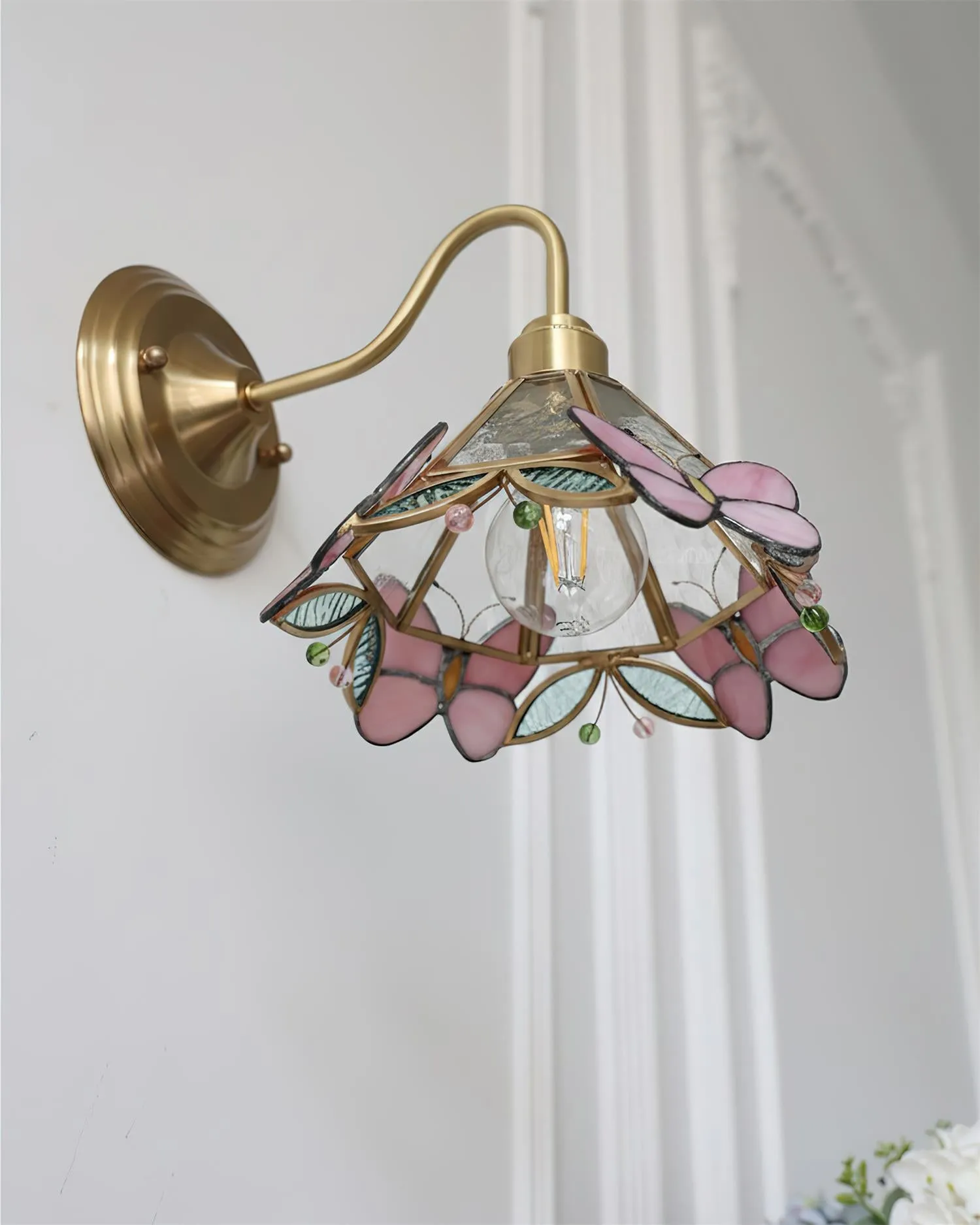Butterfly Jewel Wall Lamp D240