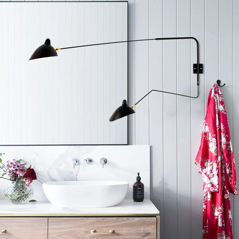 Industrial Duckbill Design LED Bedroom Wall Lamp S16