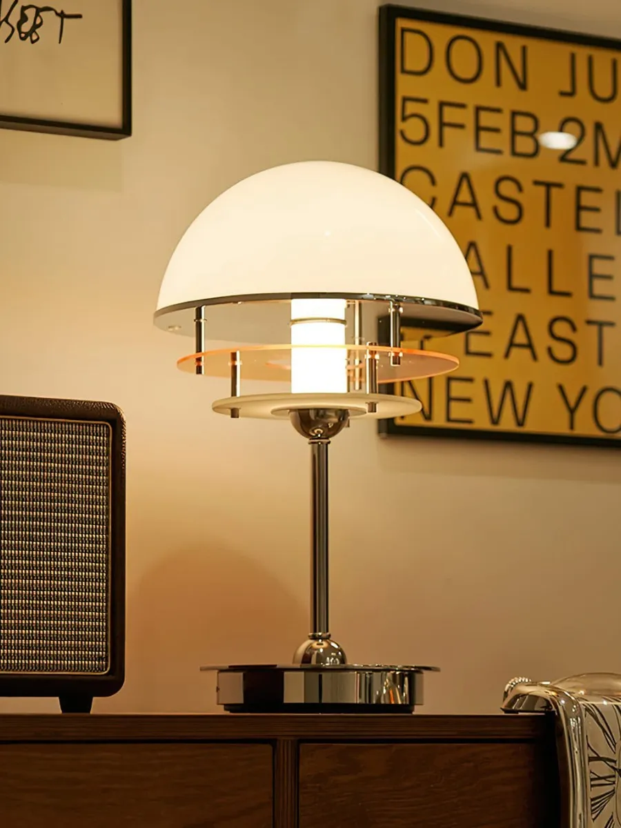 Bauhaus Vintage Style Acrylic Sunset Table Lamp G79