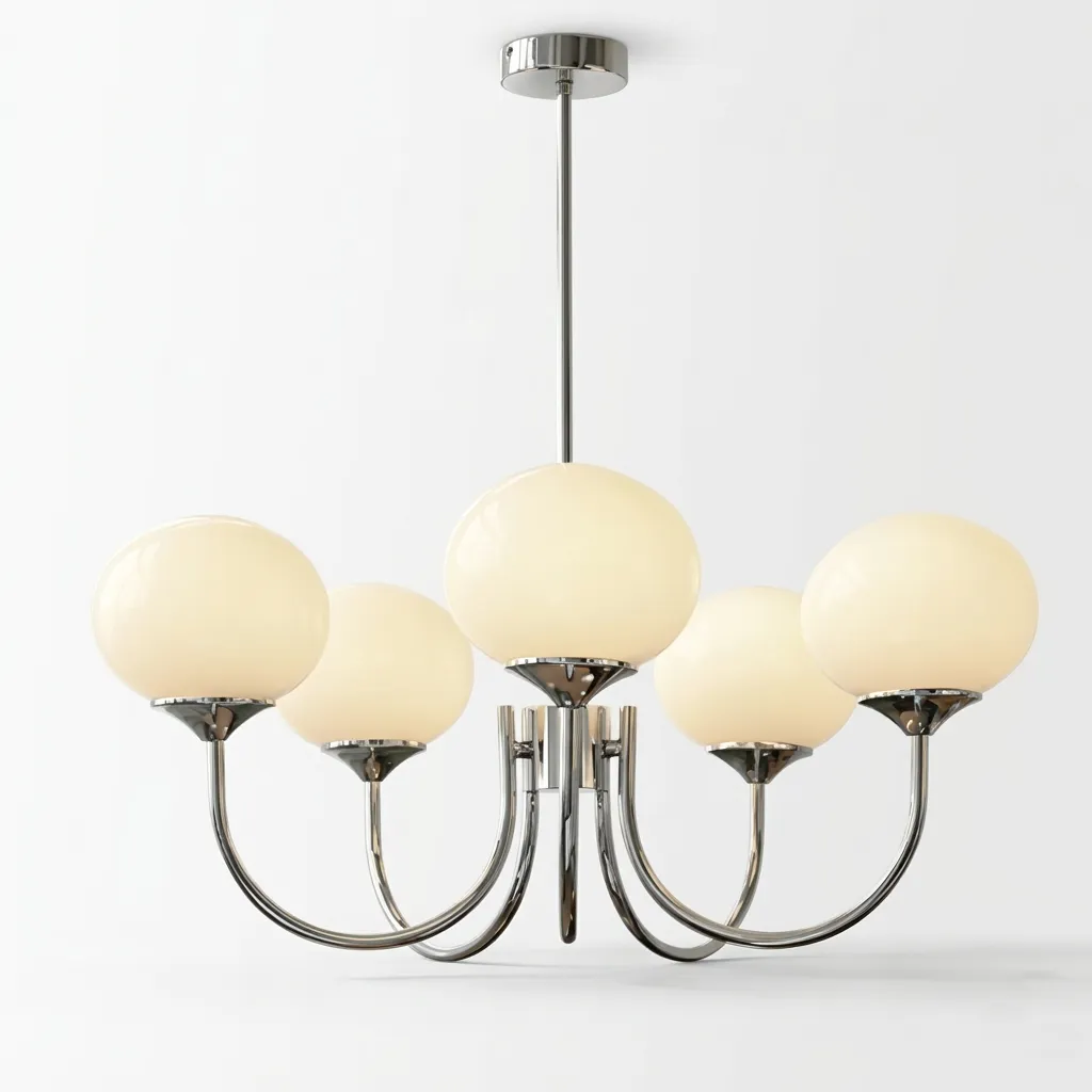 Marshmallow Modern Glass Chandelier D776