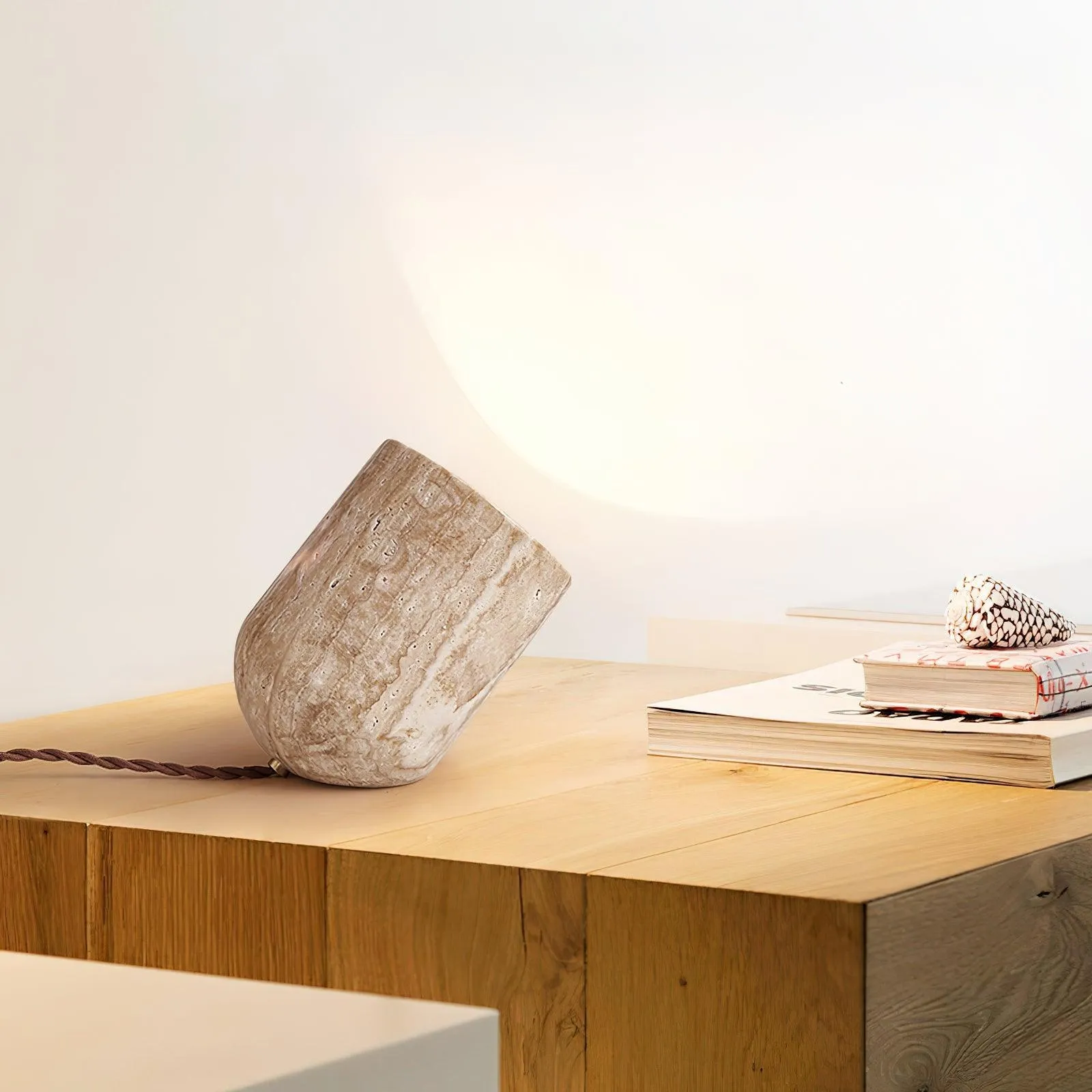 Amidori Travertine Table Lamp D893