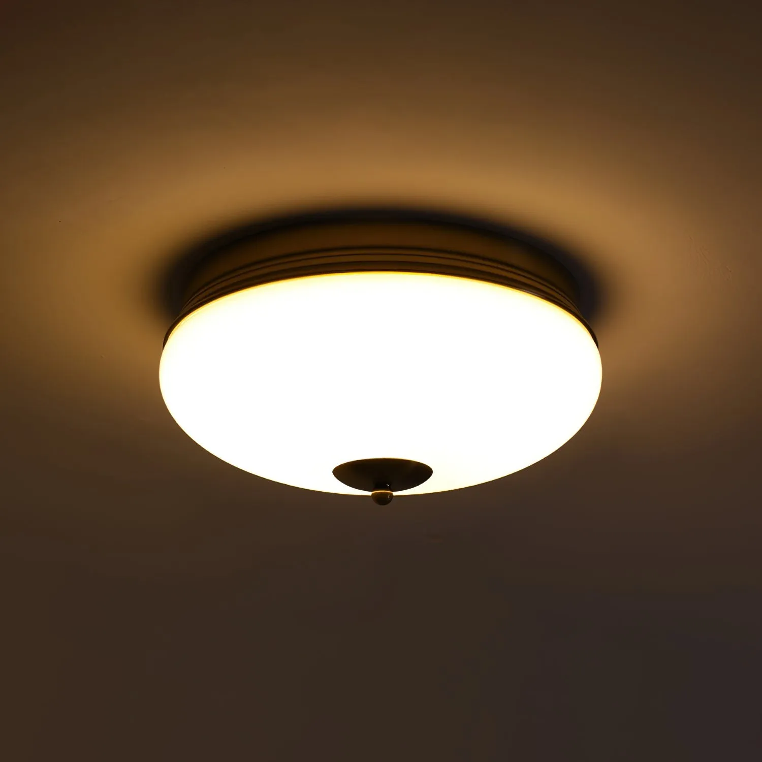 European Mid Century Cream Ceiling Light M242