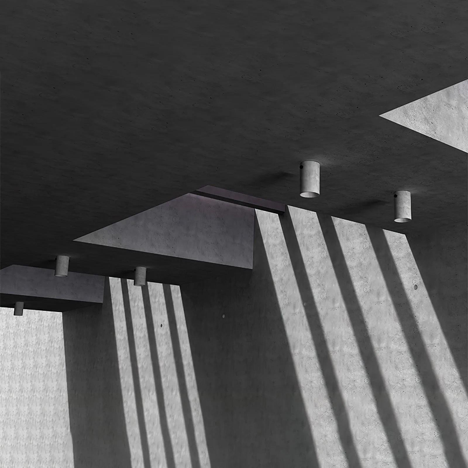 Minimalist Concrete Ceiling Lamp M567