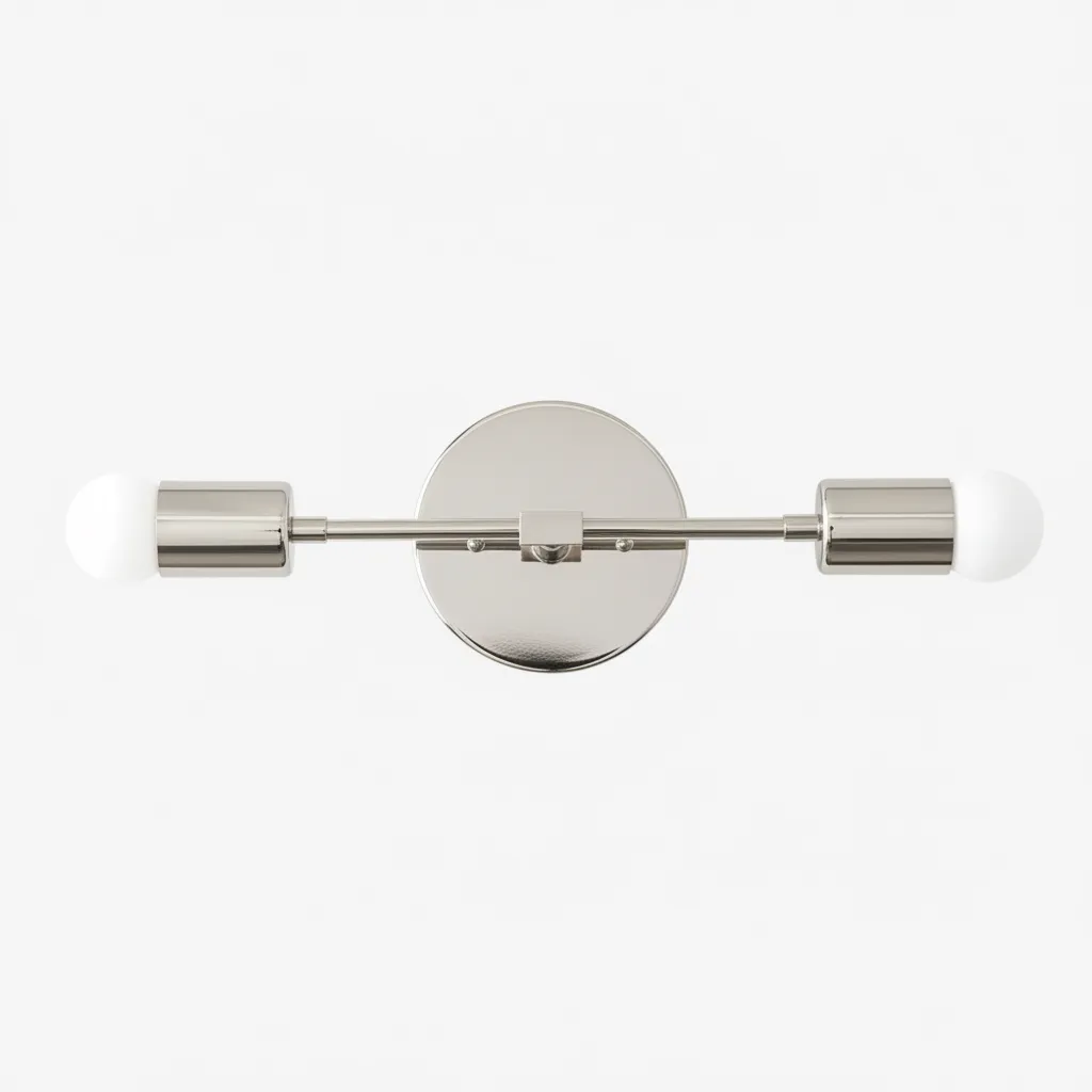 Mobilux Line Minimalist Vanity Light Fixture - Mid Century Bathroom Sconce T315
