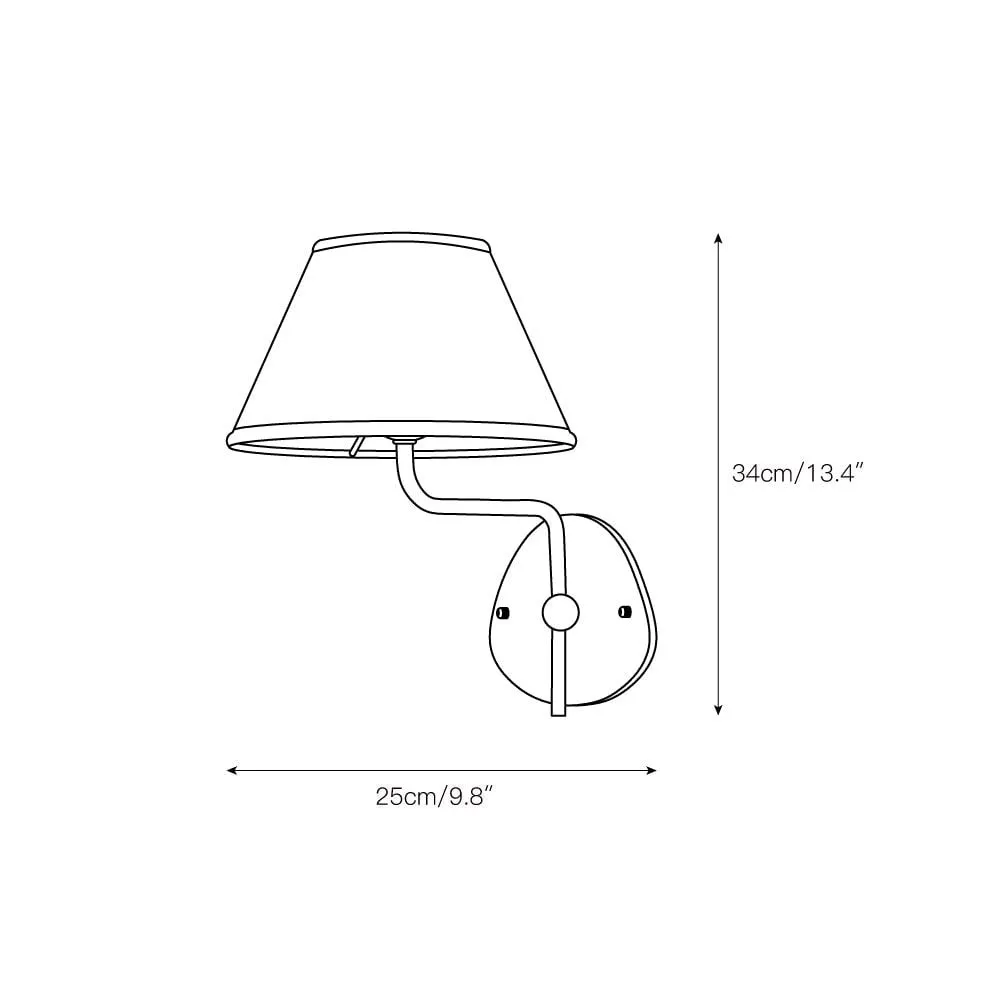 Kulo Sleek Metal Wall Lamp – Contemporary Design for Living Room & Hallway T425