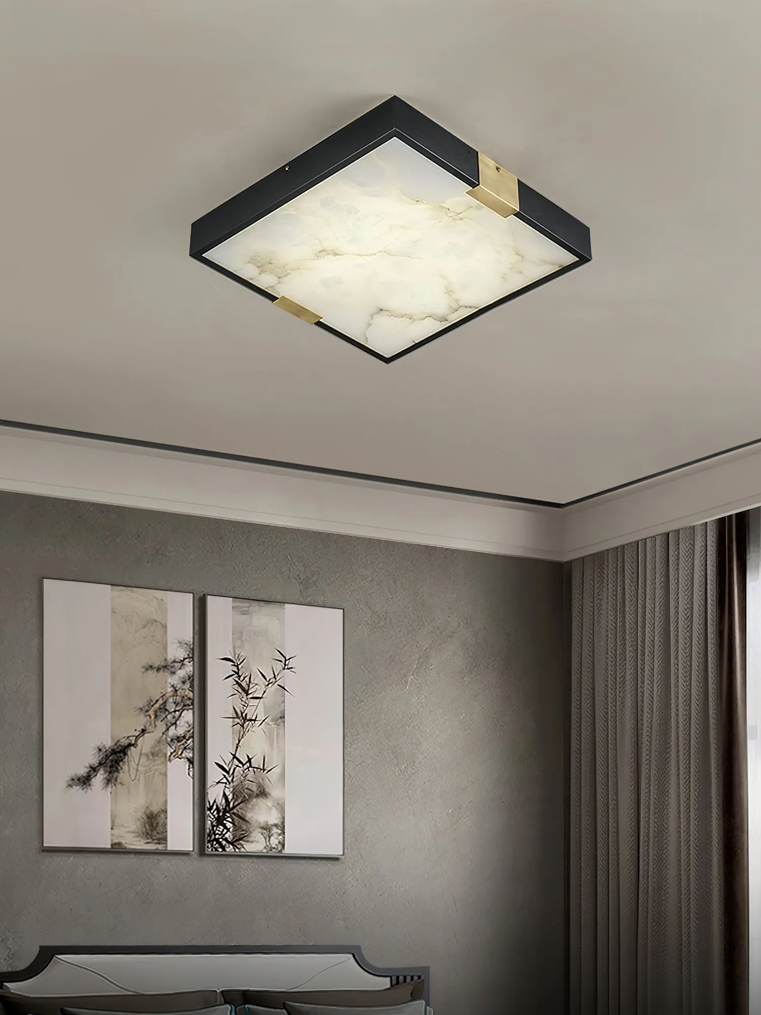 Lucien Alabaster Ceiling Light D432