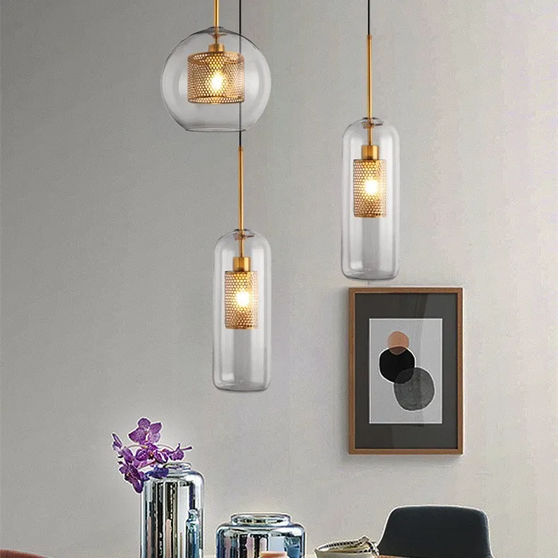 Modern Creative Glass Pendant Light S38