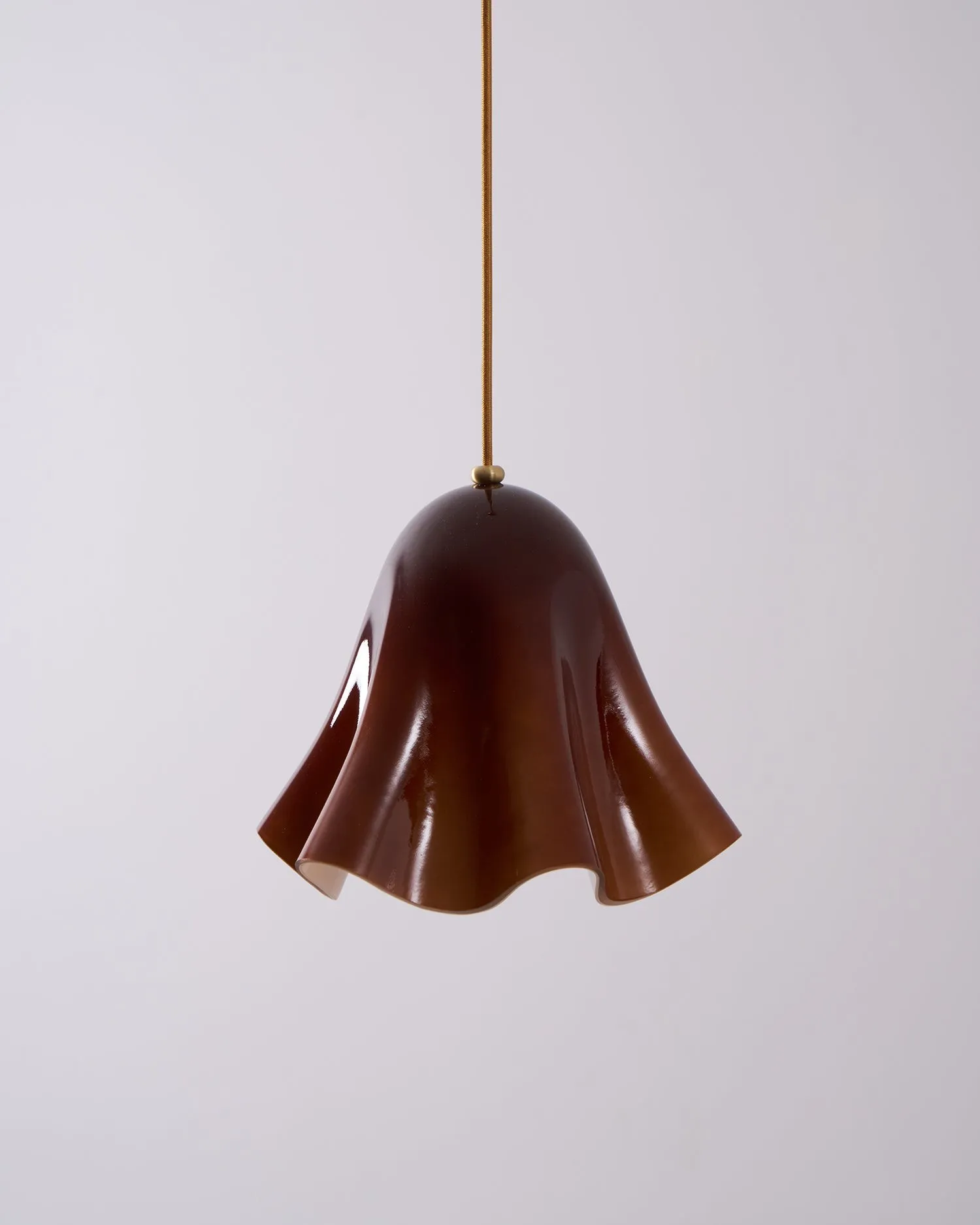 Bellina Artistic Glass Pendant Light - Modern Bloom Inspired Hanging Ceiling Lamp T279