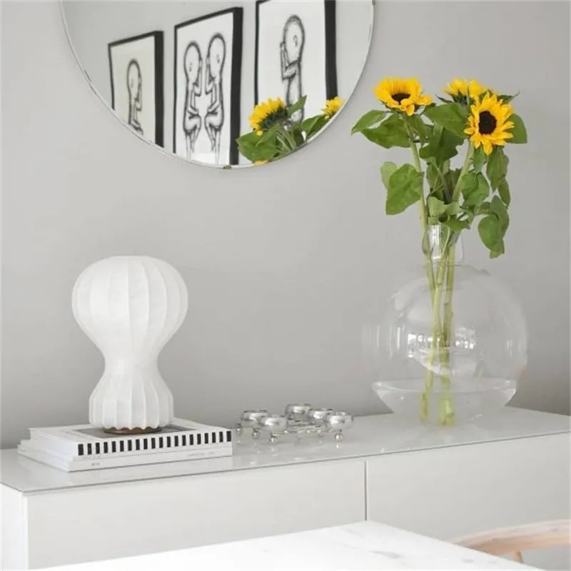 Gatto Cat Cocoon Modern Table Lamp for Bedroom
