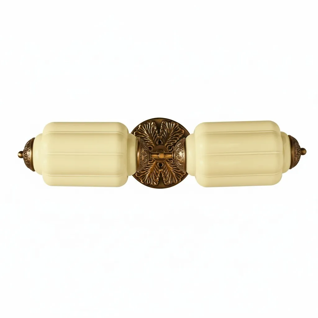Eloise Pumkin Glass Vanity Sconce G51