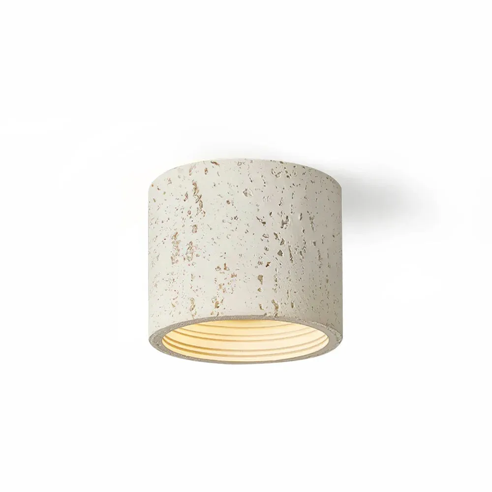 Modern Wabi-Sabi Cylindrical Ceiling Lamp M172