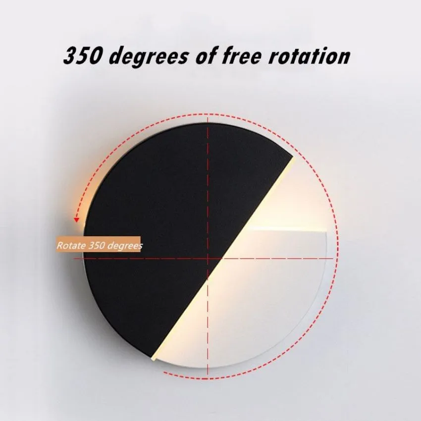 Creative Eclipse Rotatable Wall Lamp