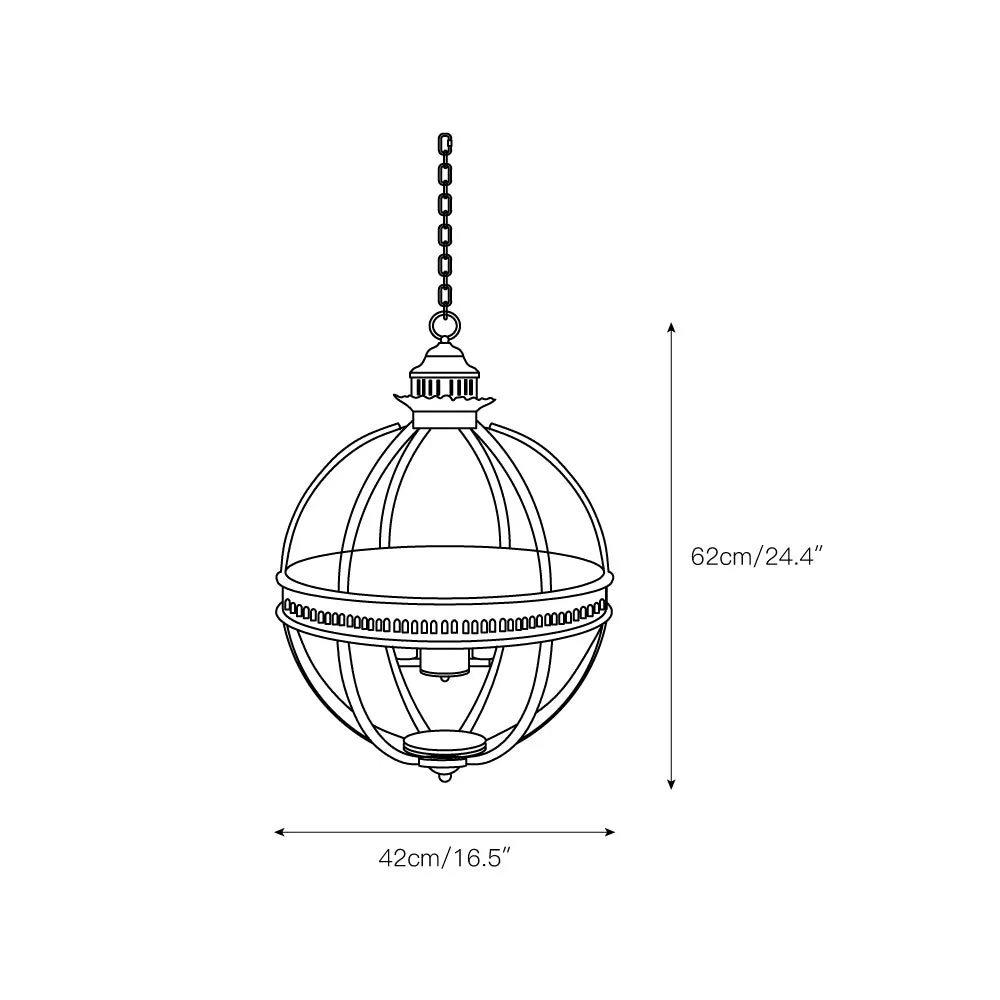 Braeden Pendant Light D533