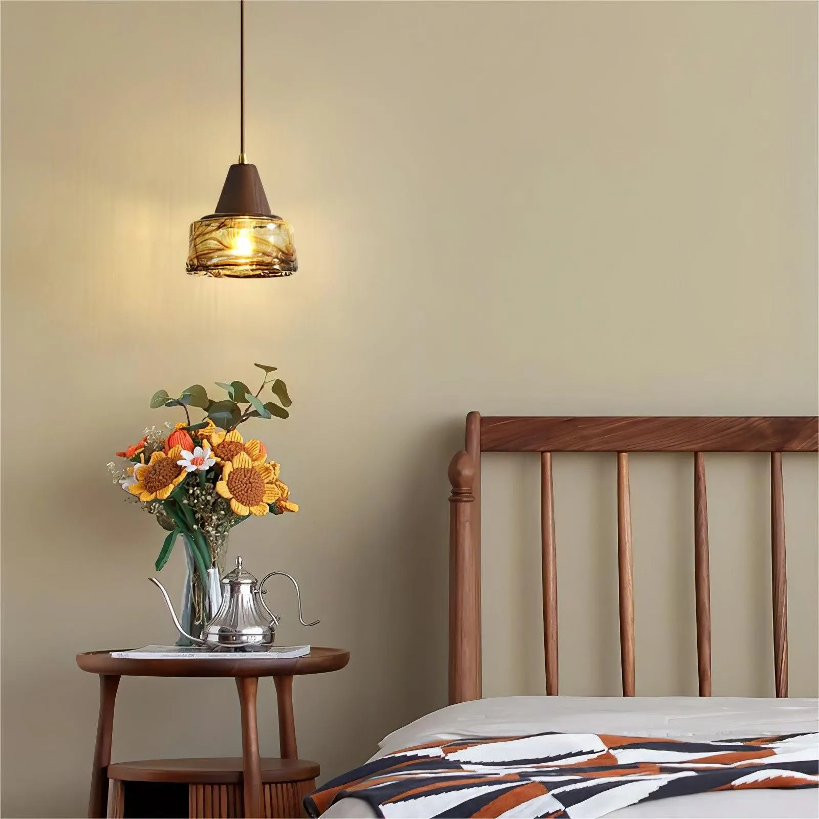 Vintage Murano Pendant Lamp P076