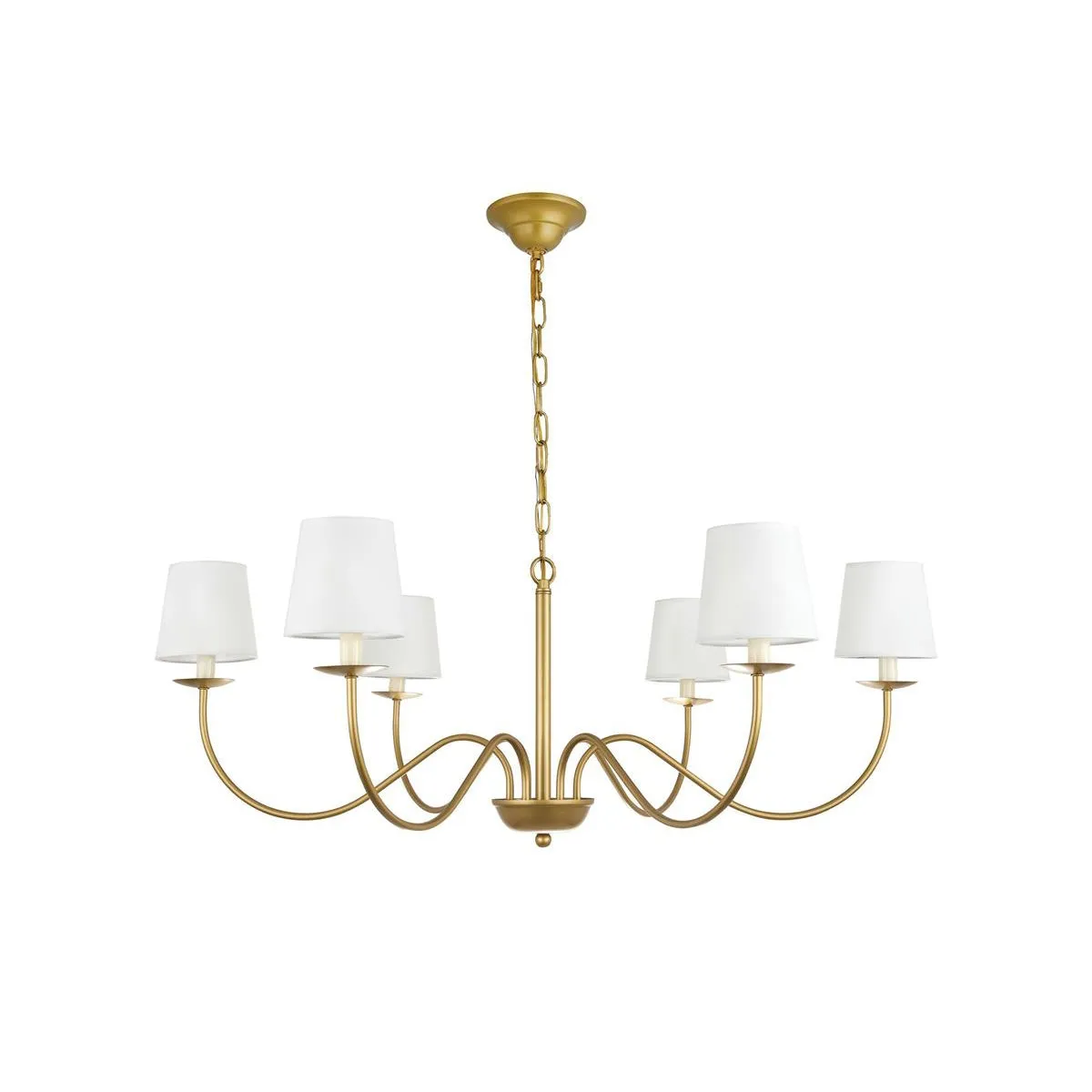 Eclipse Brass Chandelier D512