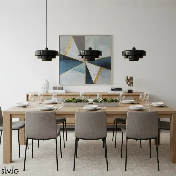 Triple Layer Disc Macaron Cake Pendant Light S90