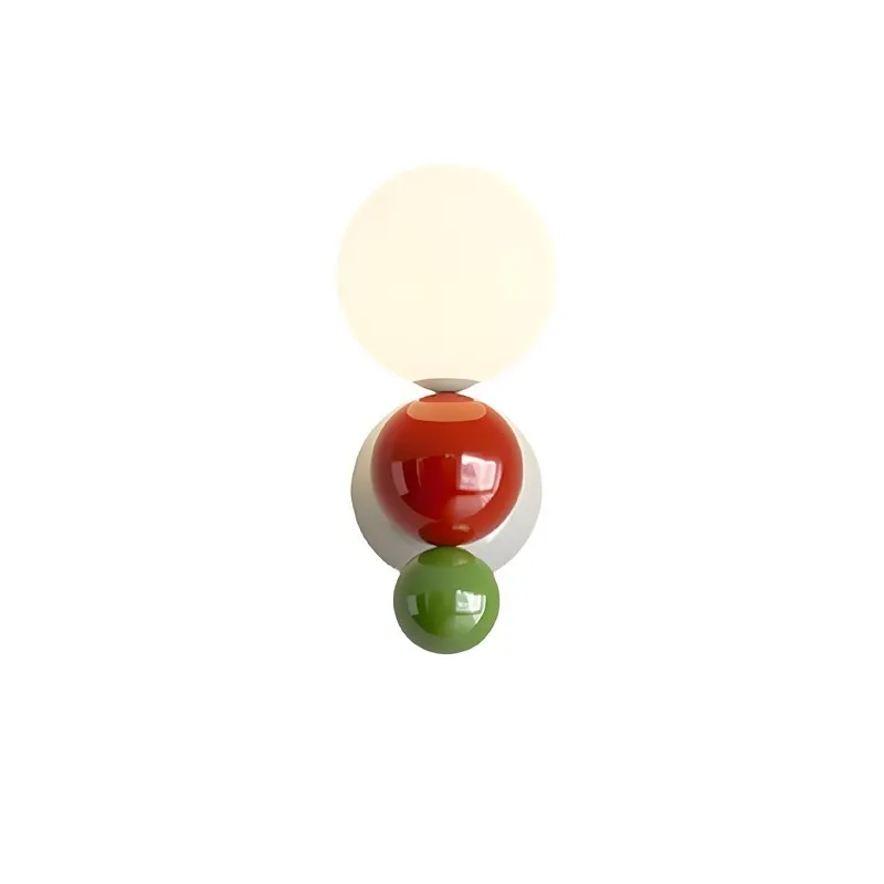 Colorful Globe Bubble Metal Wall Sconce S149
