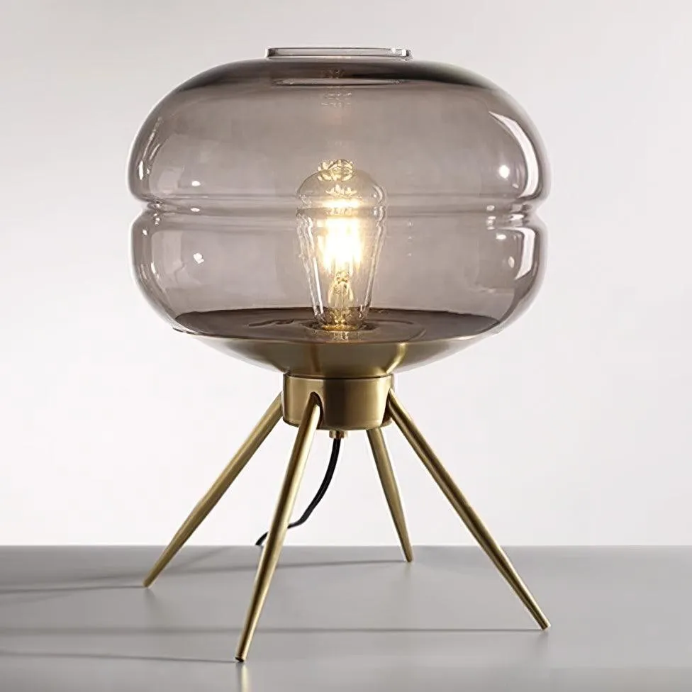 Luxury Personality Colored Glass Cover Tall Table Lamp M234