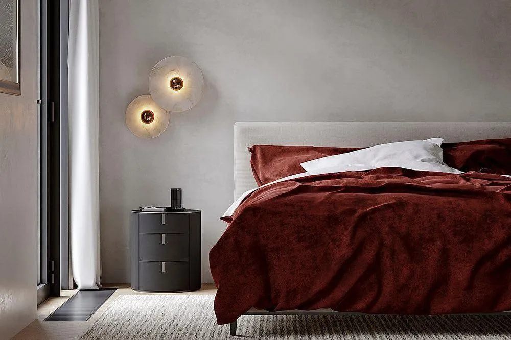 Creative Marble Round Wall Lamp M141