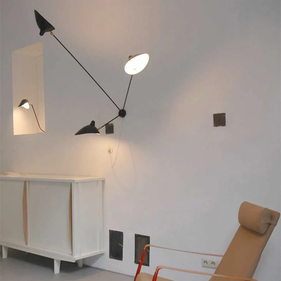 Industrial Duckbill Design LED Bedroom Wall Lamp S16
