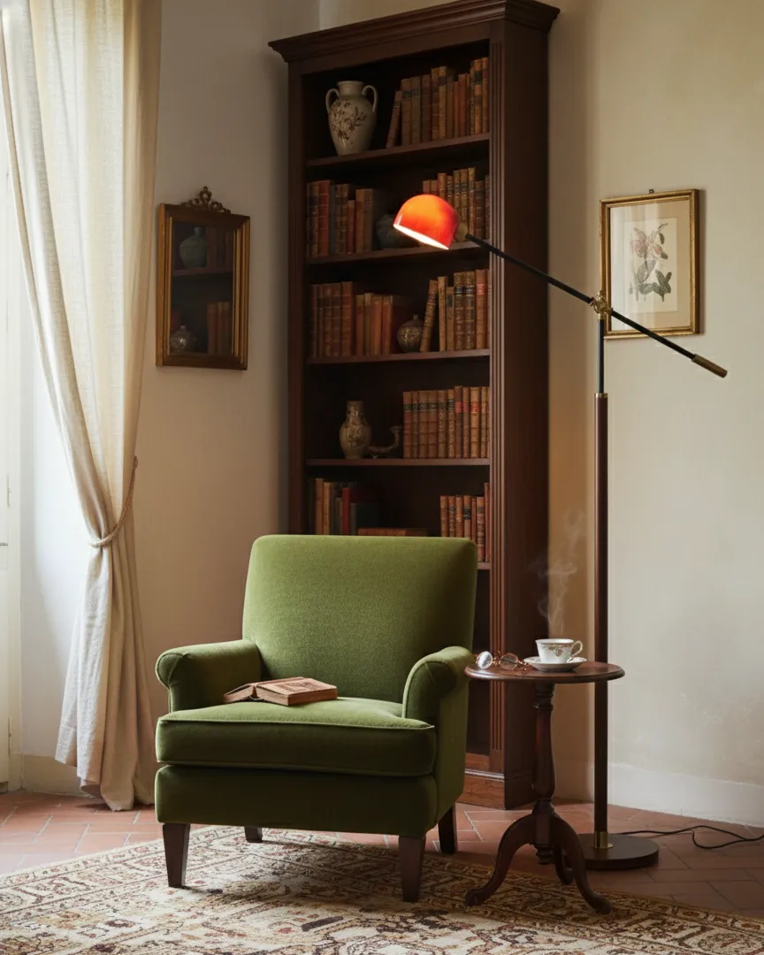 Heritage Swing Floor Lamp D316