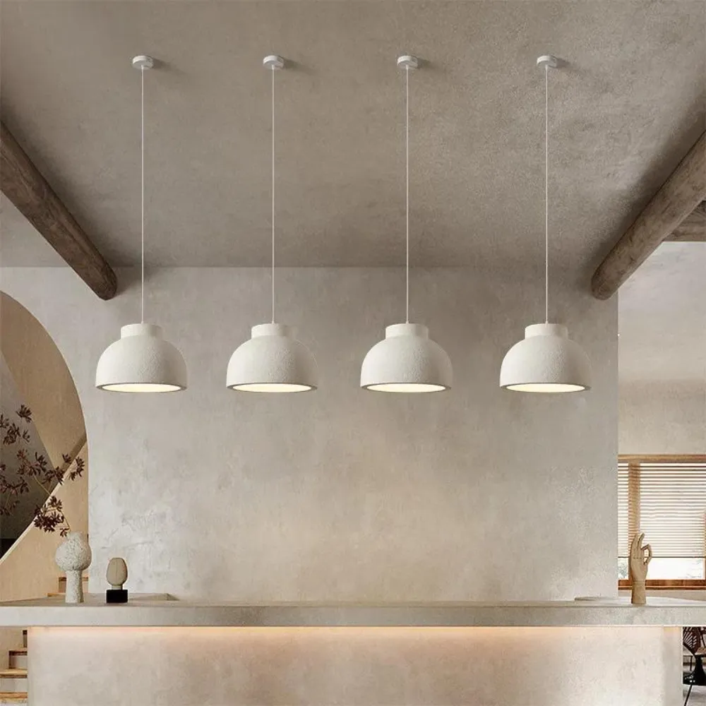 Nordic Bowl Minimalist Polystyrene Pendant Light D829