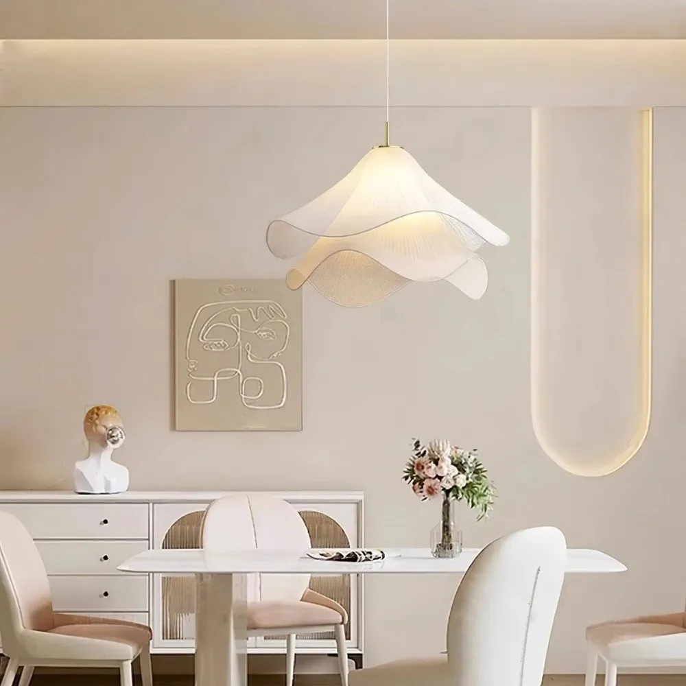 Scandinavian Jellyfish Fabric Pendant Light S133