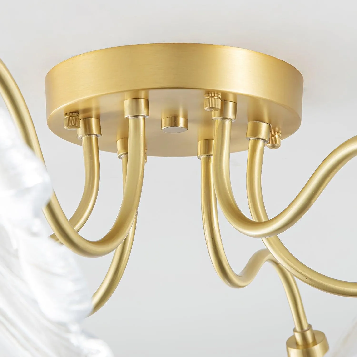 Murano Glass Flowers Ceiling Light P049