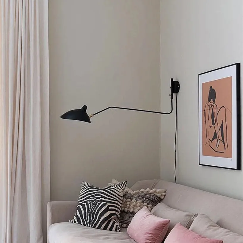 Industrial Duckbill Design LED Bedroom Wall Lamp S16