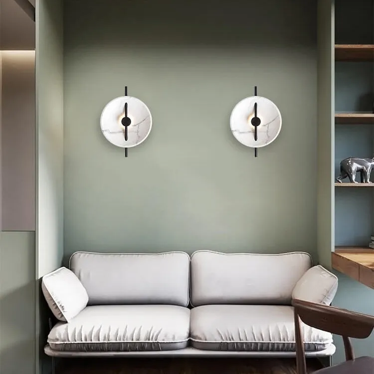 Nordic Round Resin Wall Ligh D771