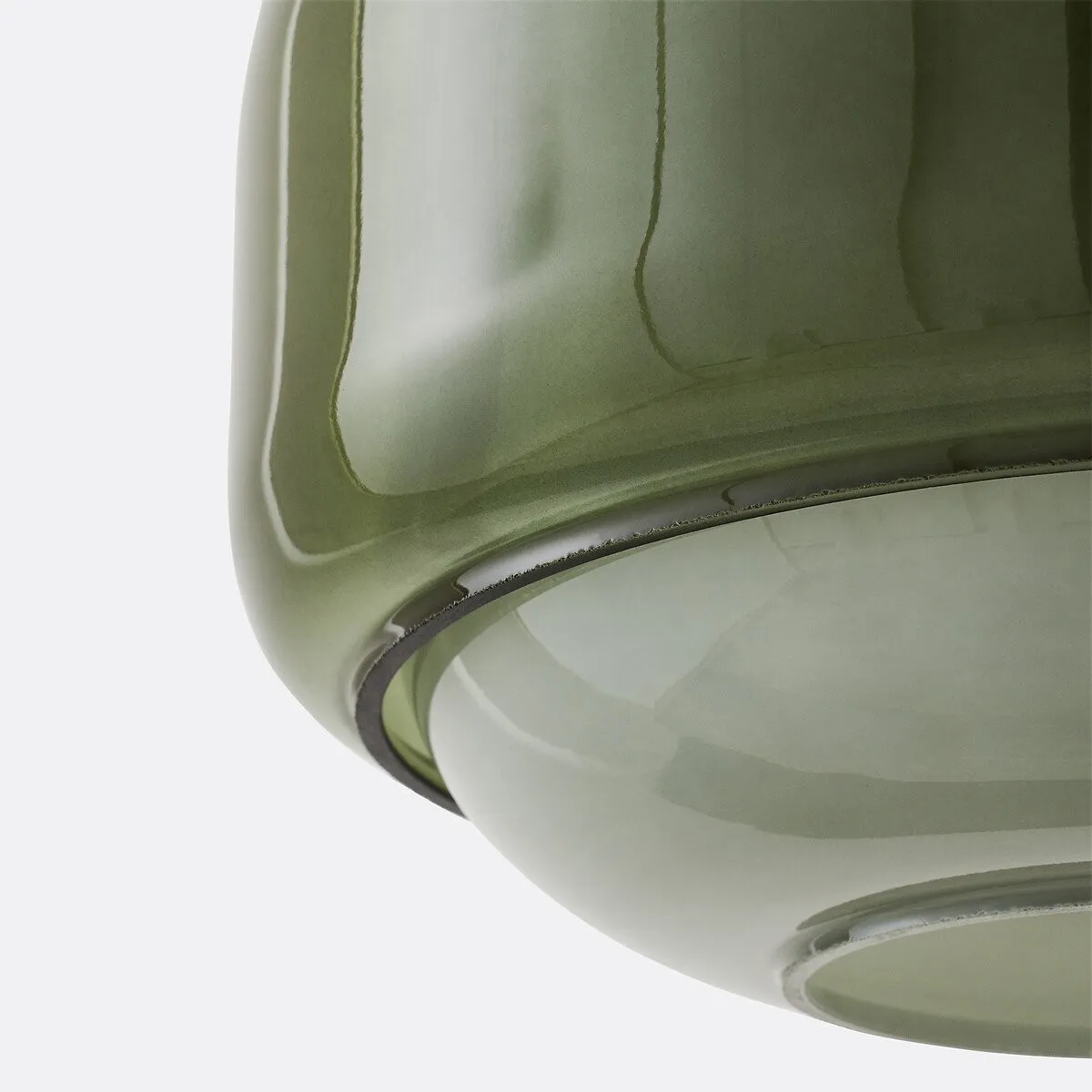 Clinco Modern Mushroom Pendant Light - Colored Glass Hanging Light T418