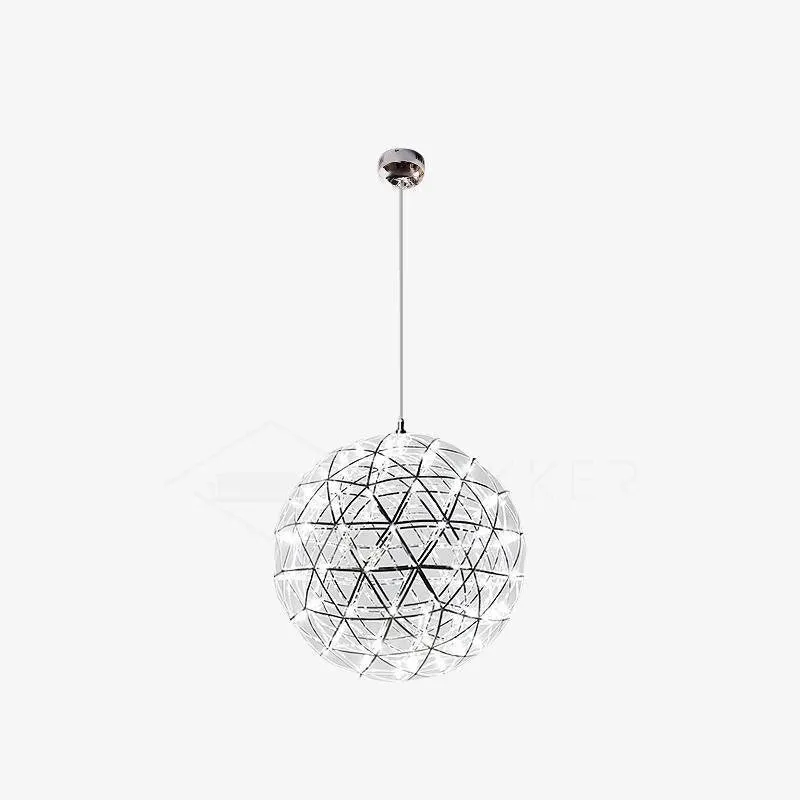 Silver Spark Ball Pendant Light T204