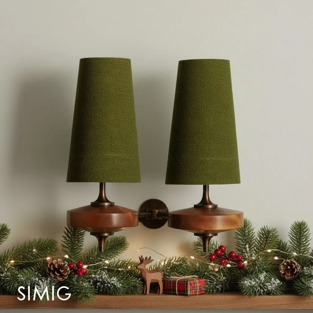 Chrona Rho Fabric Sculpt Wall Lamp - Artistic Contemporary Style T122