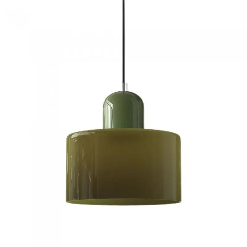 Nordic Morandi Cylinder Glass Pendant Lamp S101