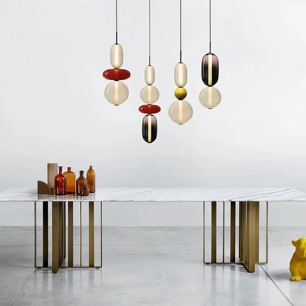 Nordic Colored Candy Glass Pendant Light S148