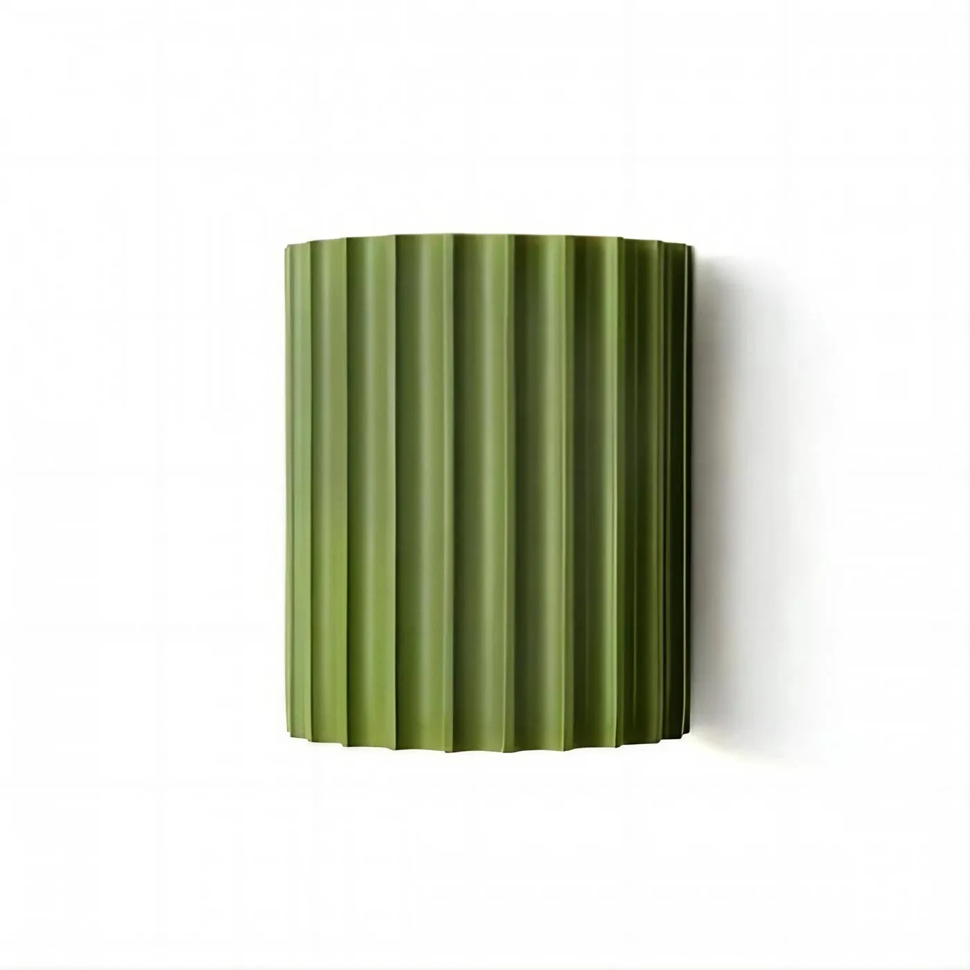 Scandinavian Ribbed Resin Fluted Wall Lamp S92